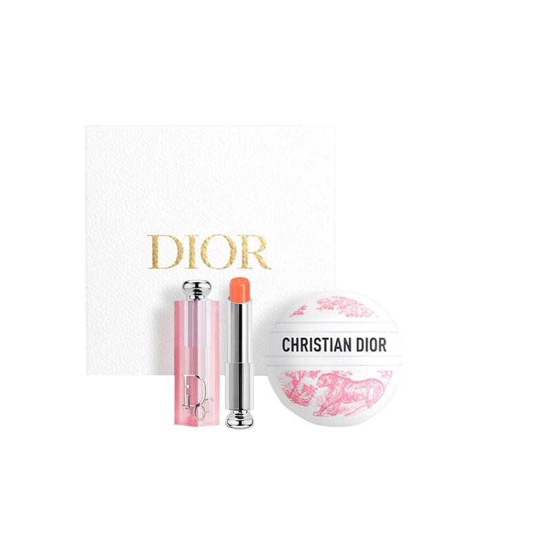 DIOR Skincare Two-piece set: limited edition multi-purpose cream 50ml + glamor lip balm #004 3.2g белый