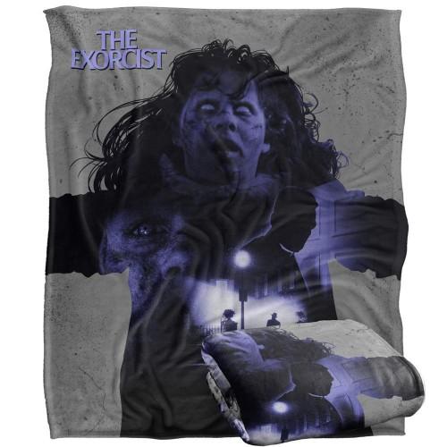 The Exorcist Movie Poster Blanket