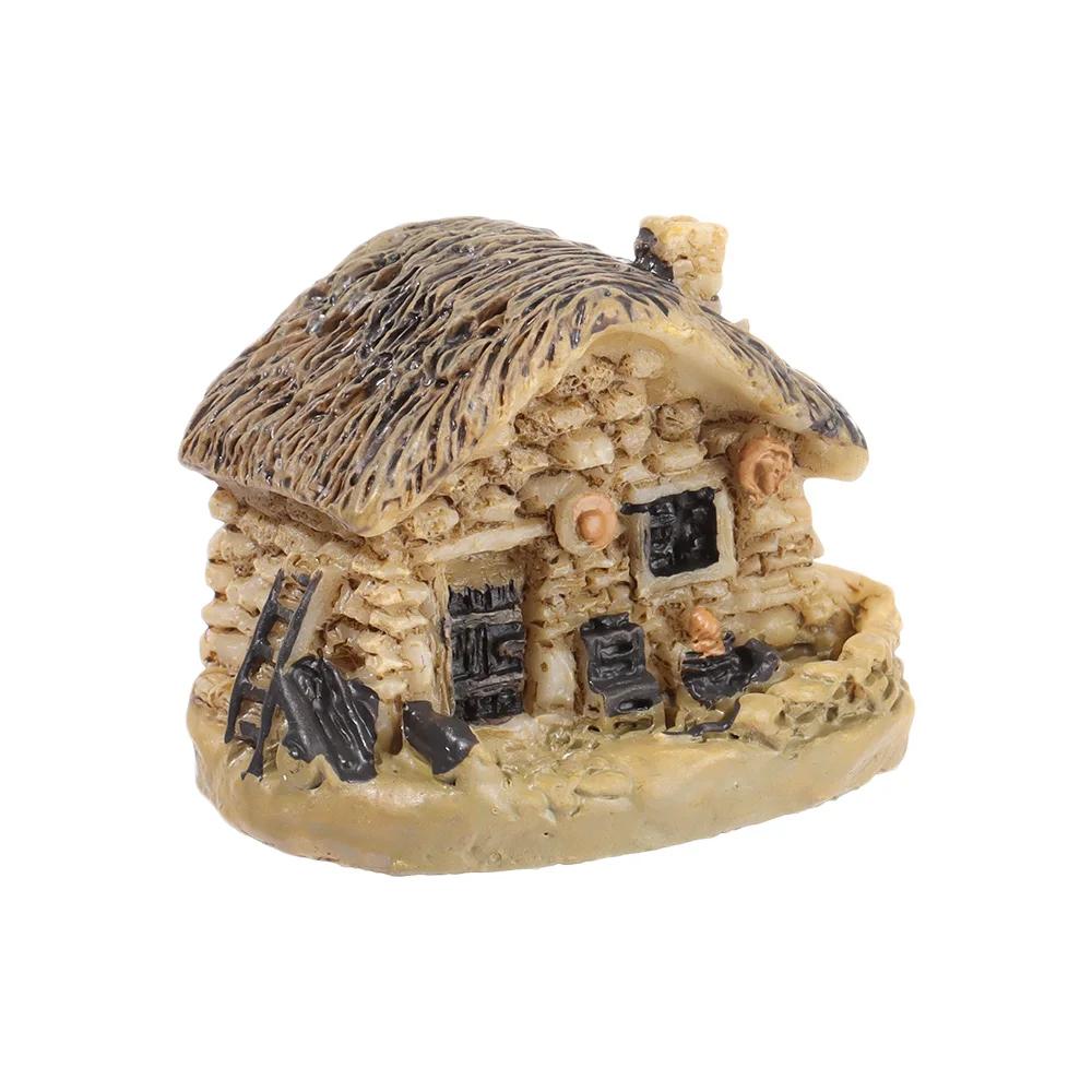 7 Styles Miniatures Fairy Garden Decoration Micro Landscapes DIY Resin Craft Grassland Bridge Pool Accessories