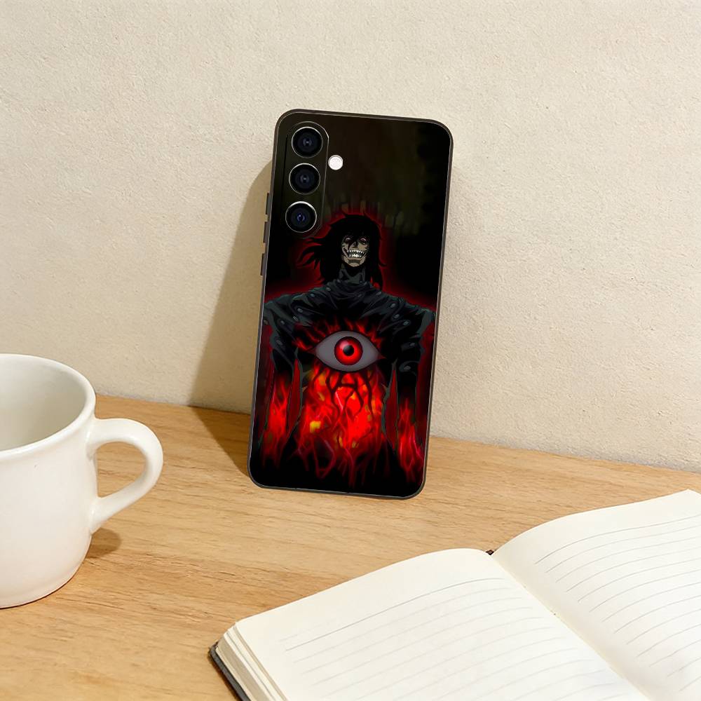 Vampire Alucard   Phone Case For Samsung Galaxy A73,A72,A71,A70,A53,A52,A51,Others Soft Black Cover