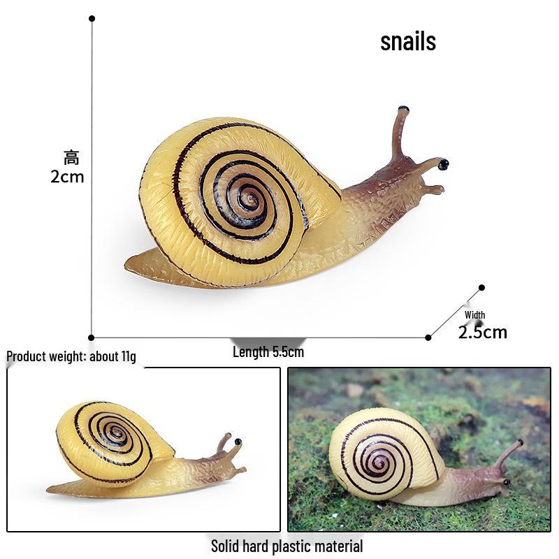 Kids' Educational Snail Garden Models & Miniature Landscape Ornaments