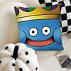 Game Slime Morimori Dragon Quest Pillow Case Fashion Square Pillowcase Bedroom Sofa Room Ins Decoration Leisure