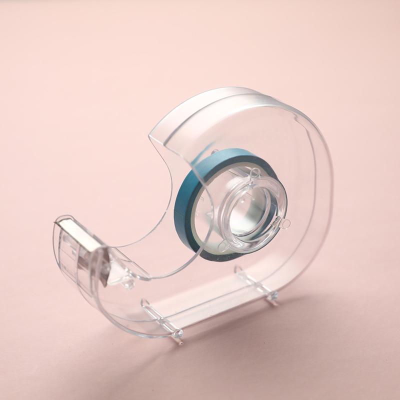 Random Color Tape Dispenser Cutting Student  Tape Dispenser Acrylic Stationery