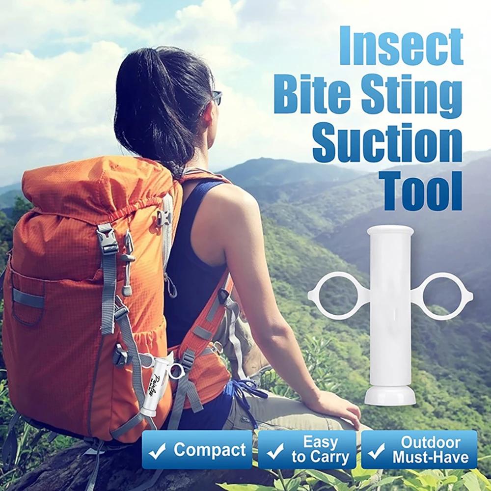 Outdoor Pain Relief Emergency Bee Wasp First Aid Safety Tool Sting Sucker Natural Detox Insect Sting Sucker