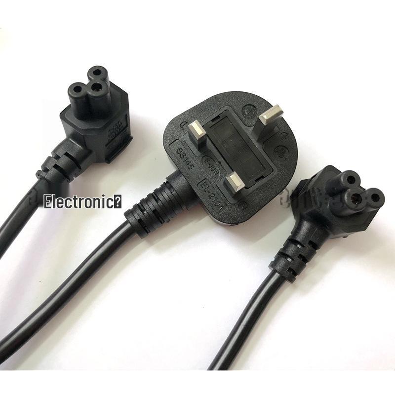 PSB Singapore MS589 Malaysia SS145 BS1363 UK Standard 3-Pin Clover & Figure-8 Tail Power Cord
