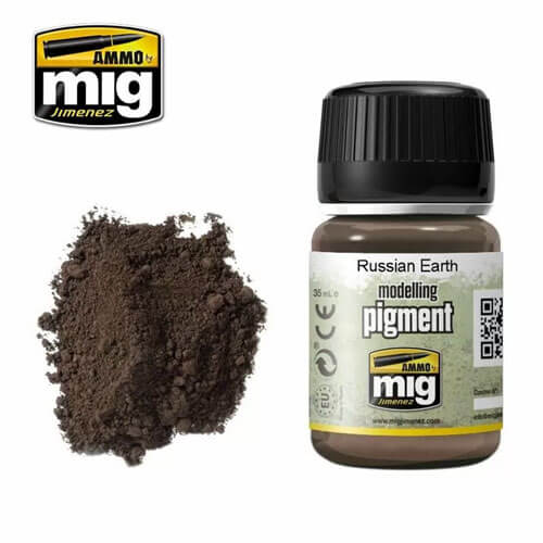 Ammo by MIG Pigments 35mL (Russian Earth)