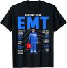 Anatomy of An EMT Paramedic EMT EMS Health Care TShirt 100 Cotton ONeck Short Sleeve Summer Casual Mens Tshirt Streetwear