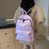 New Popular Cotton Clothes Backpack Women's Casual Versatile Space Cotton Backpack Large Capacity Lightweight Bag