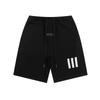 FOG ESSENTIALS Pánské bavlněné kraťasy Volný střih Streetwear Ležérní teplákové