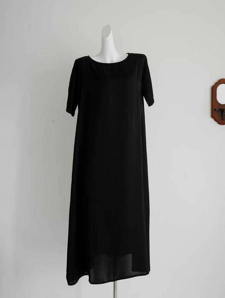 Muslim Women's Black Long Sleeve Evening Robe - Haute Couture, Dubai-Inspired, Hot Drilled Design