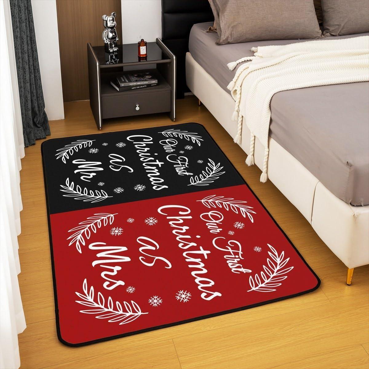 

Black Teal Tones 3D Roses Romantic Style Girls Bedroom Wedding Valentine s Day Romantic Occasion Decorative Rug Carpet Mat 40x60cm