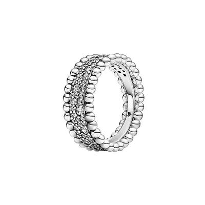 Pavé-Set Steinring Damenringe 198676C01