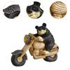 Bear Figurine, Animal Decoration for Living Room Shelf