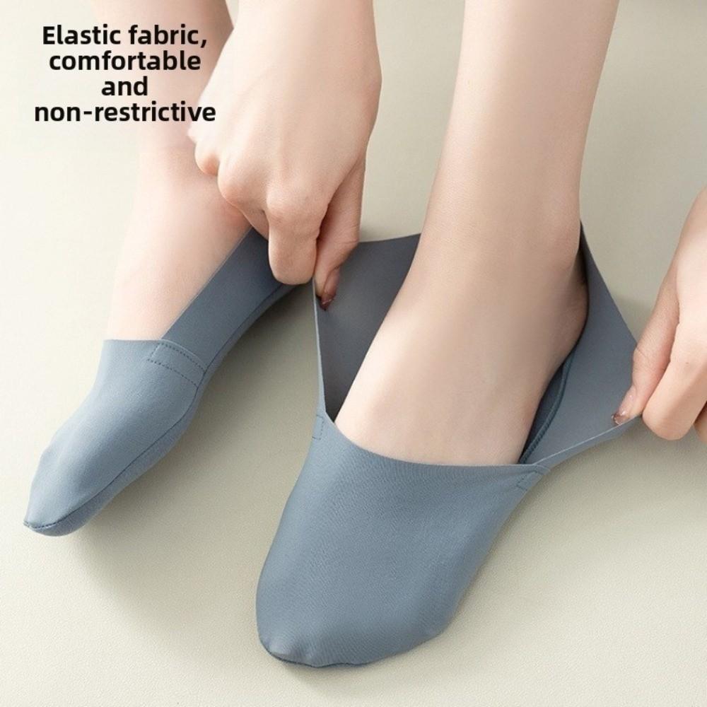 Thin Breathable No Show Socks Silicone Grip Girls Summer Socks New Invisible Socks for High Heels