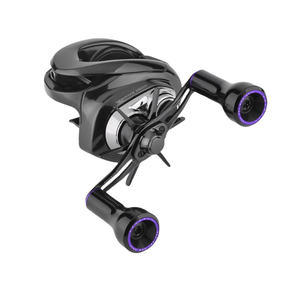 Gomexus SU24L Reel Handle Knob Daiwa Type S Shimano Type A Regalis Caldia Stradic Kouga Replacement Aluminum Knob 24mm Ultra Lightweight Winding