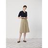 Cc Collect Inverted Pleats Skirt C252msd043