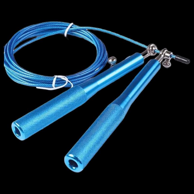 WEZHO Black Steel Wire Speed Jump Rope 2-Pack CN plug (adapter included)
