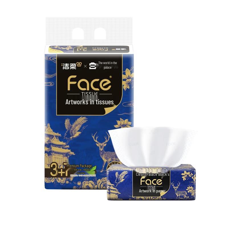 Jierou Art Oil Painting x Palace World 4-Ply Facial Tissues