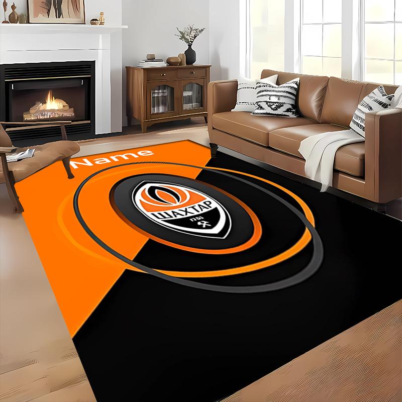Custom Personalization FC Shakhtar Donetsk Area Rug - Perfect For Kitchen, Bathroom,Laundry Room Decor Large Size Available,Gift All Seasons
