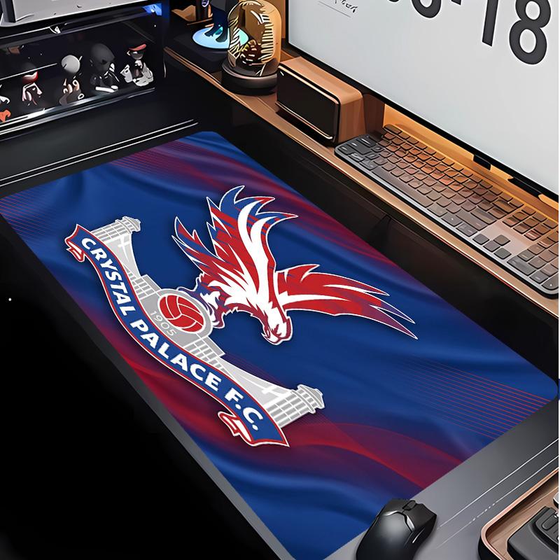 Crystal Palace Football Pattern Mouse Pad Non?Slip Rubber Base Gaming Mousepad For Desk Office Home