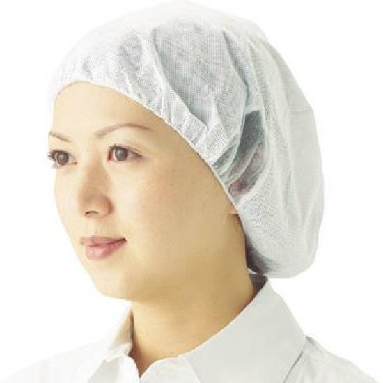 TRUSCO No Medium Anti-Static Cap, Brim, (10 Pieces) TTC-M