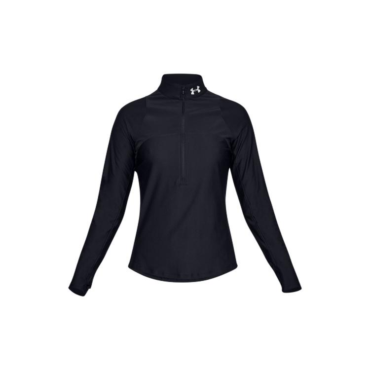 (WMNS) Under Armour Qualifier Hybrid 1/2 Zip Jacket Black Women s 1326512-001 XL