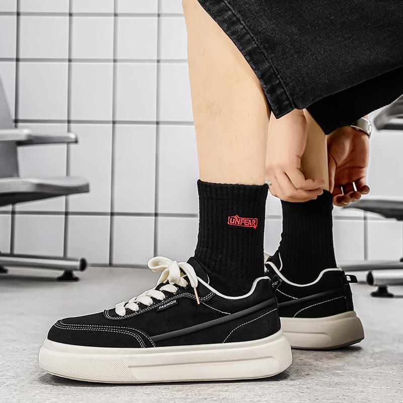 Męskie Casualowe Cztery Pory Roku Modne Buty do Skateboardingu Studenckie Wygodne Sneakersy Chłopięce Modne Miękka Podeszwa Oddychające Buty