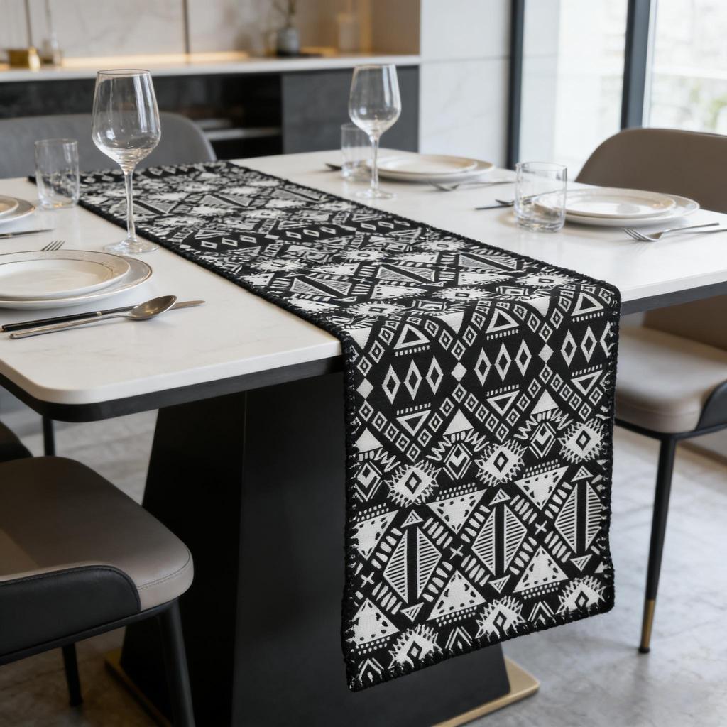 Dining Table, TV Cabinet & Center Table Decorative Nordic Cotton Linen Multi-Functional Table Runner