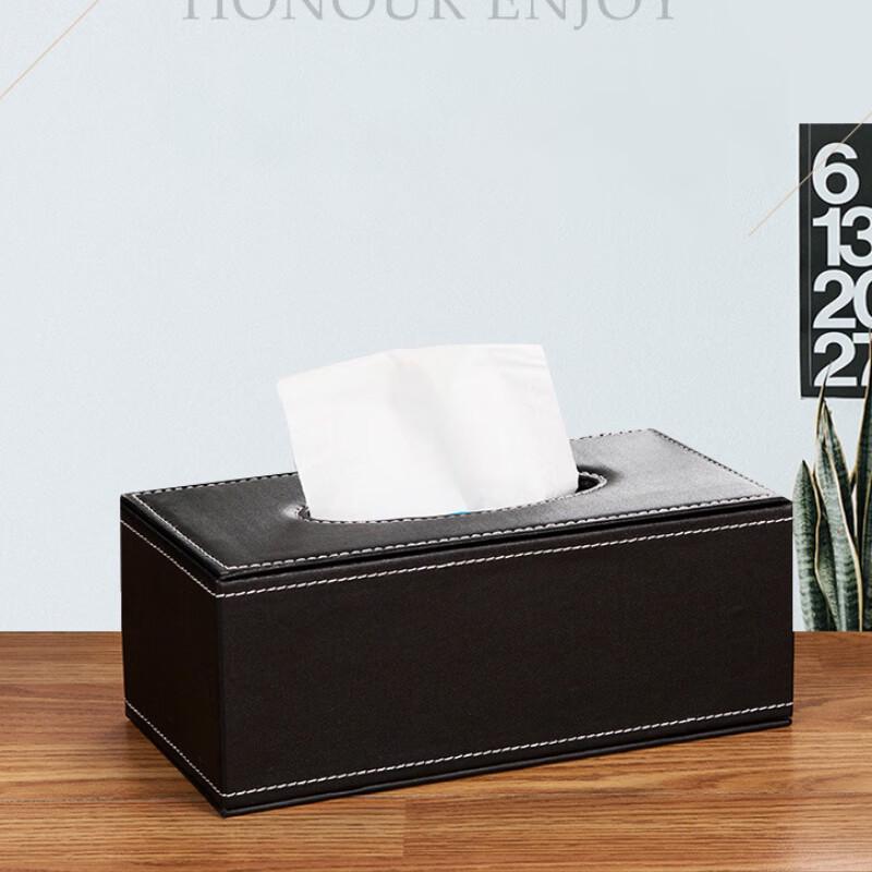 Rongshi Leather Tissue Box for Home & Car
