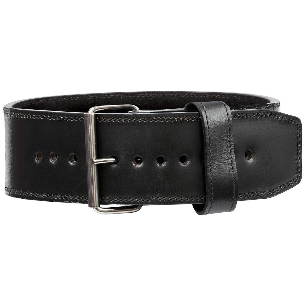 Adidas Leather Weightlifting Size Small 10mm Genuine Leather and Suede Triple Rivet Belt, (56-81cm), Thick, 100% Material, Buckle, ADGB-12295