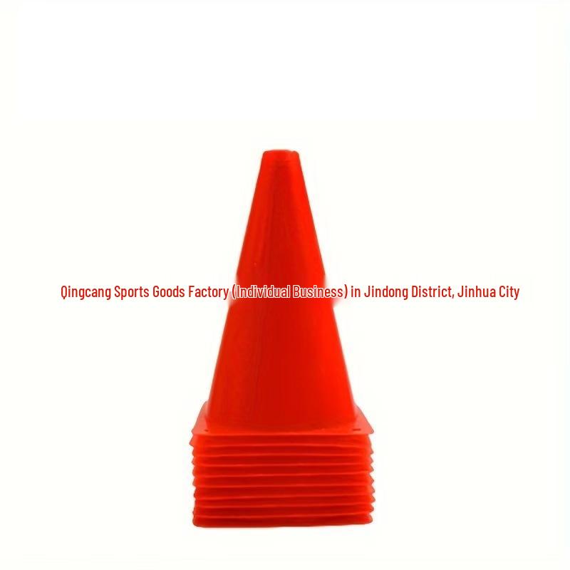 18cm Training Marker Cones for Football Obstacle Courses and Equipment