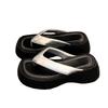 Thick-soled flip-flops shoes women's shoes wear 2025 new summer fashion casual beach sandals