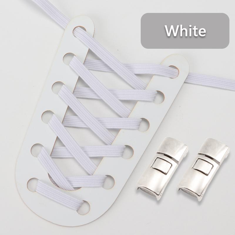 No Tie Shoes Laces for Flat Running Shoes Convenient and Fast for Kids Adult Elastic Laces for Sneakers Cross Buckle Shoelaces