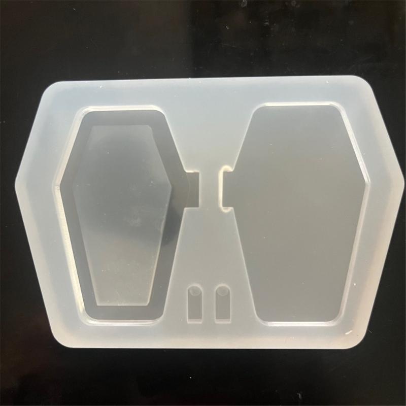 Practical Silicone Mold Liquid Sand Accessories Making Mould Unique Epoxy Resin Jewelry Molds for Crafting Enthusiasts