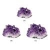 Raw Amethyst Quartz Mineral Specimen Purple Crystal Healing Natural Stones Home Room Office Decoration Irregular Cluster