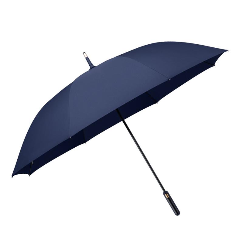 

Новый элегантный зонт для гольфа, роскошный зонт от дождя с длинной ручкой для мужчин, большие зонты 133 см, ветрозащитный, прочный, с 8 ребрами, на открытом воздухе тёмно-синий