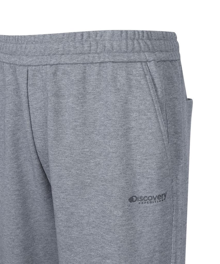 DISCOVERY EXPEDITION Men'S Essential Knit Training Loose Tapered Jogger Pants (M/Grey)