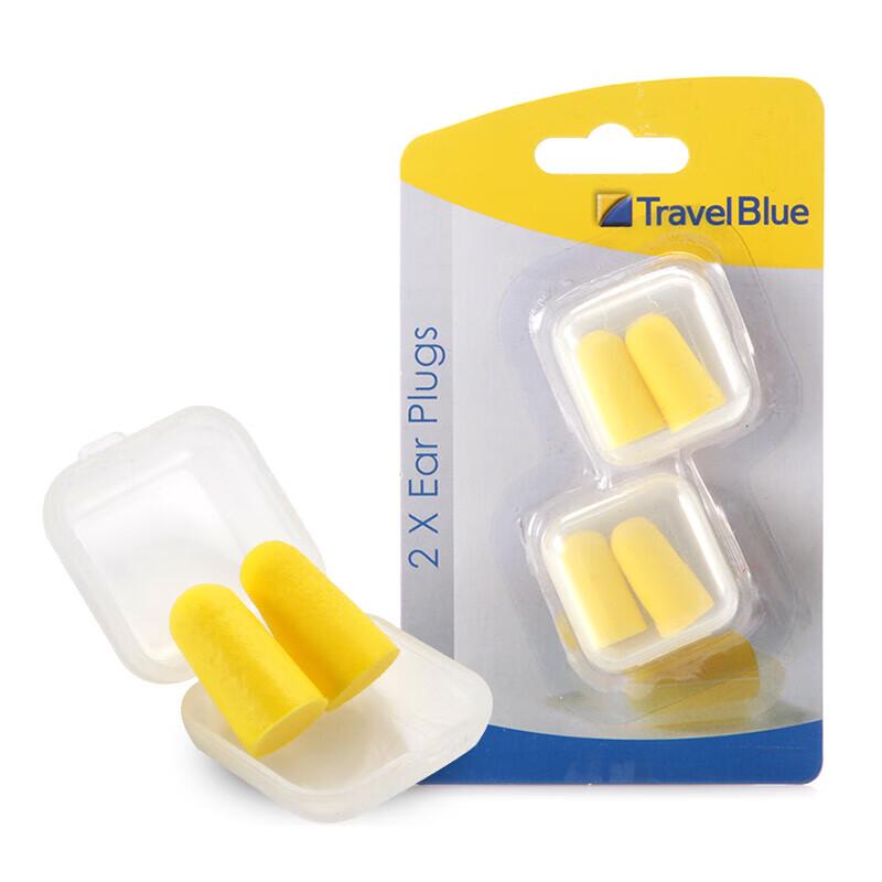 Travel Blue Memory Foam Noise-Cancelling Earplugs