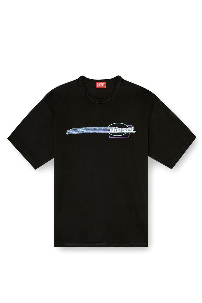 Diesel Men's T-BOXT-R16 T-Shirt, Black, Size XS, Size 9XX, A166490QIAM