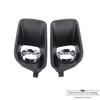 PAIR Fog Light Lamp Chrome Bezel Cover Grilles For 2012-2014 Dodge Charger SRT-8