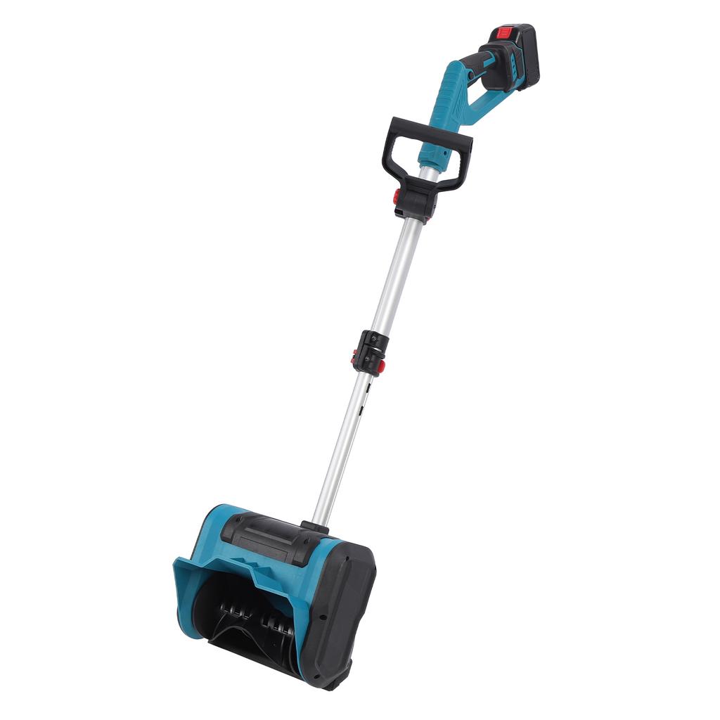 Cordless Electric Snow Shovel 21V Carbon Steel Cordless Snow Blower Shovel with Batteries and