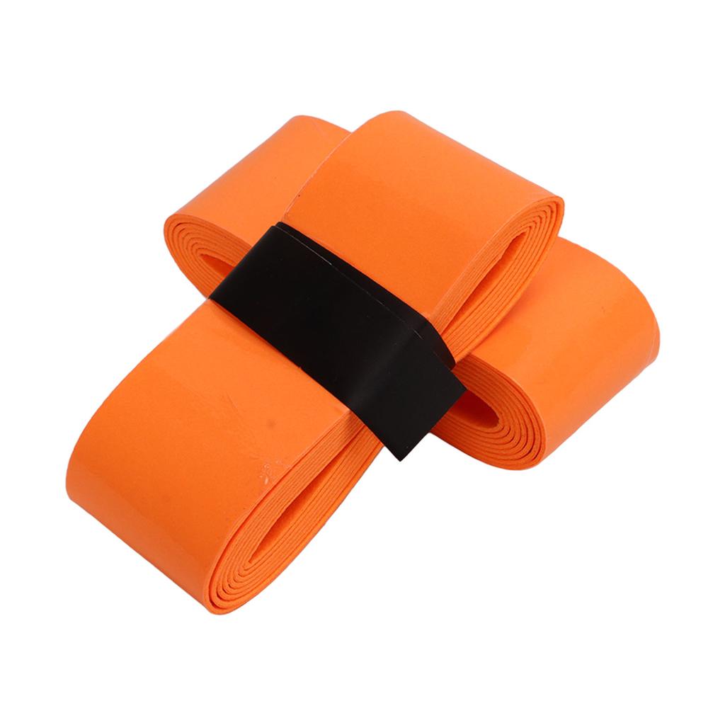 2 Pcs Drum Stick Wrap Anti Slip Sweat Absorbing Drumstick Grips PU Drum Stick Tape Orange