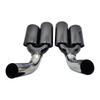 Mercedes-Benz G-Class (07-15) Dual Outlet AMG W463 Black Stainless Steel Tailpipe Exhaust.