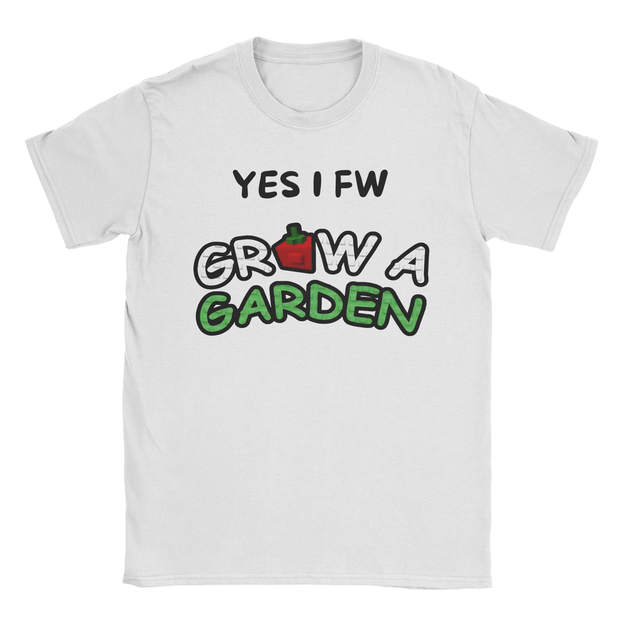 

Casual Grow A Garden Tshirts Men Crewneck Short Sleeve Clothes Cotton Summer Tops Shirts 4XL