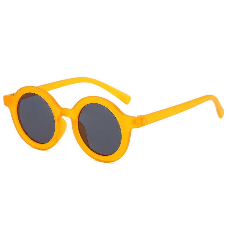 Fashionable New Children's Sunglasses with UV Protection and Sun Protection, Cute and Trendy Baby Concave Shaped Glasses