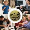 2026 Year of the Horse Commemorative Coin Collectible Keepsake Memorial Coin Wealth-Attracting Keepsake Lunar Horse Coin