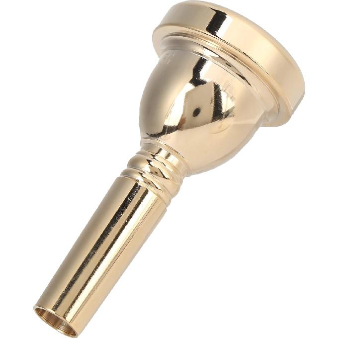 

Trombone Mouthpiece, Trombone Mouth Piece Classic Large Shank for Trombone Players for Tenor Trombones(gold) Talany49qsxk05bv6240-11