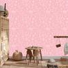 Wallpaper School Supplies Coral, Soft Forms for Living Room and Bedroom 50x1000