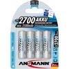 Ansmann Pile Rechargeable 4 Pcs Nimh 2700 Mah 5030842