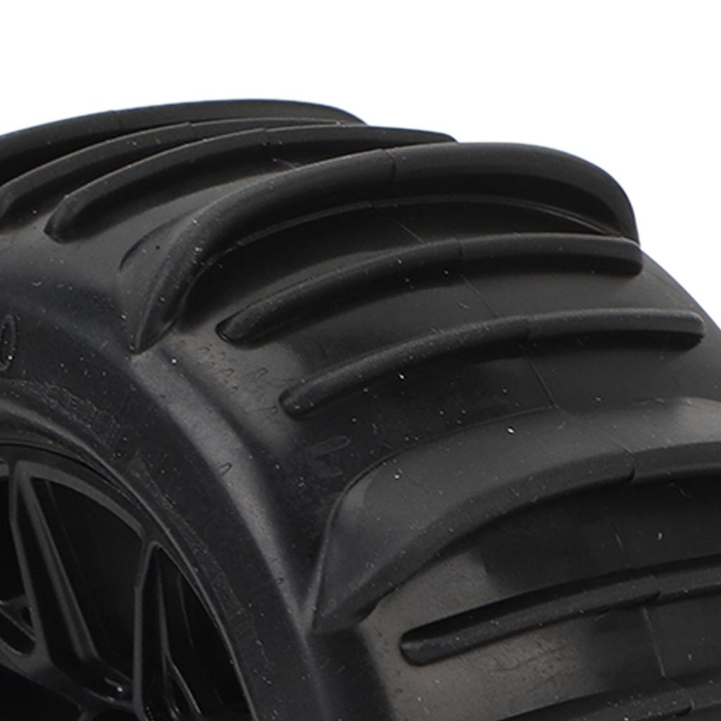 4PCS RC Wheel Tires 12mm Hex Hub 85mm Diameter Rubber Tire Replacement for 16A01 16A02 16A03 16A04 16A08 1/16 RC Car